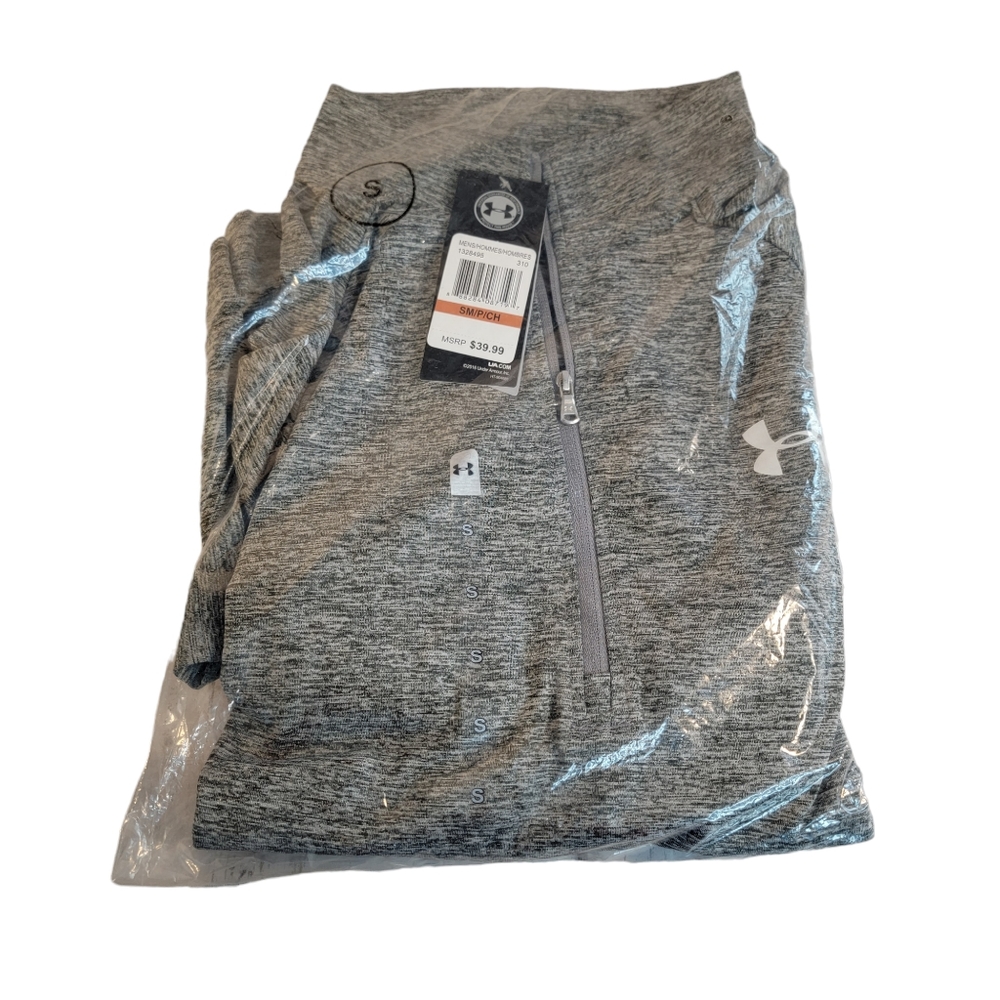 Under Armour Heatgear Gray Long Sleeve Light Weight Activewear Men's Size Small